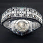 Skeleton Tourbillion Baguette Diamonds